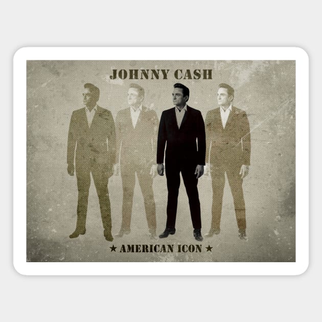 Johnny Cash Magnet by PLAYDIGITAL2020